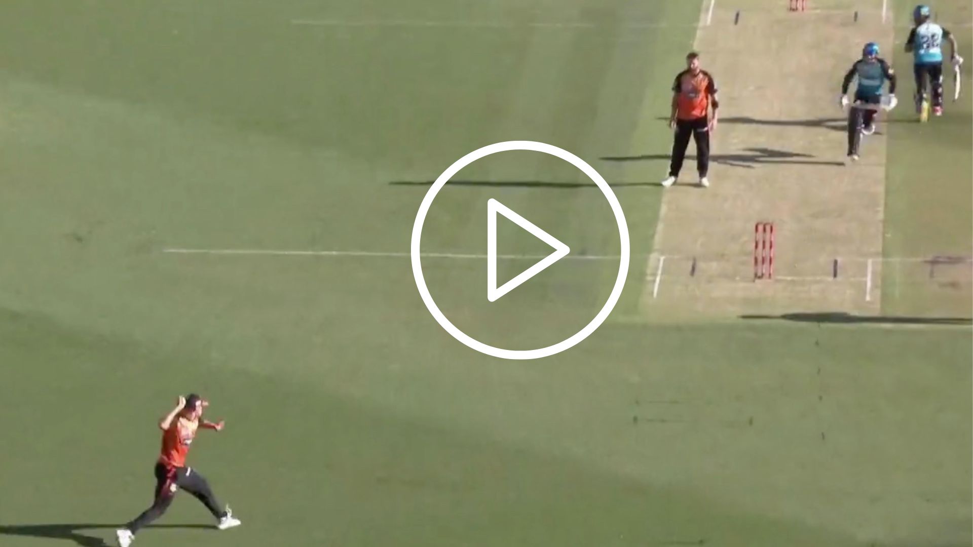[Watch] Perth Scorchers Captain Aaron Hardie's Bullet Throw Runs Harry Nielsen Out